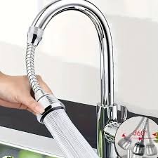 Flexible 360° Rotating Kitchen Faucet Extension Aerator